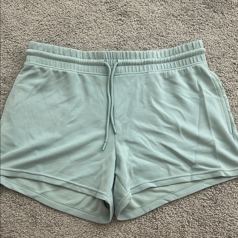 Women's Light Green Shorts